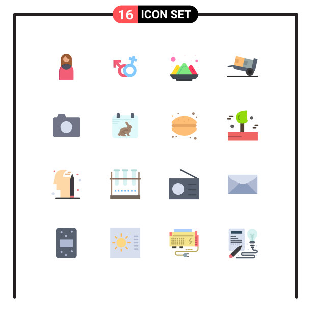 16组平色符号和符号图片下载