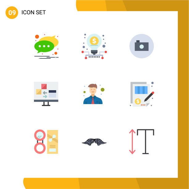 现代设9平色和符号等图片下载