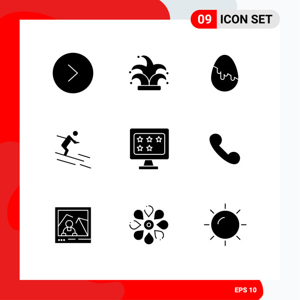 主题立体符号和可编辑符号的9种图片下载