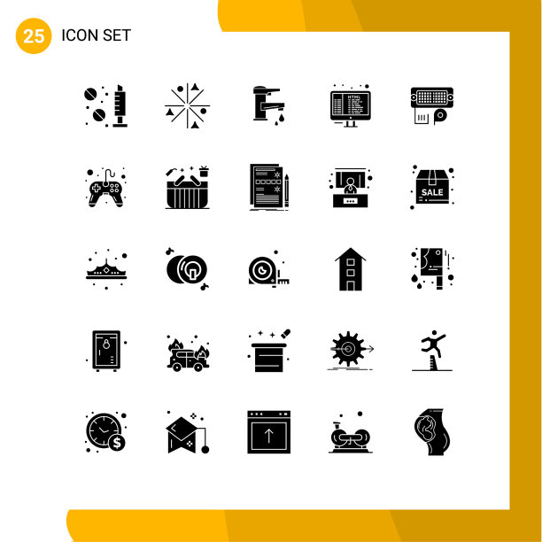 通用立体象形符号符号图片下载