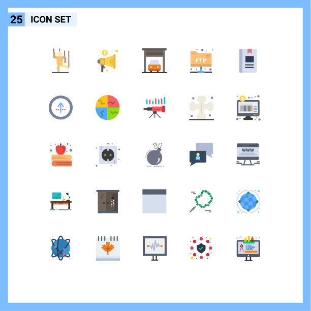 包25本创意平面色彩知识书图片下载