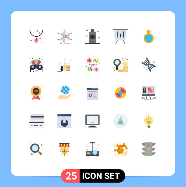 现代套25平色象形文字的图片下载