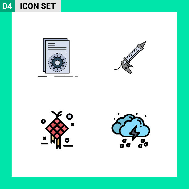 第四组填充线和平色标志图片下载