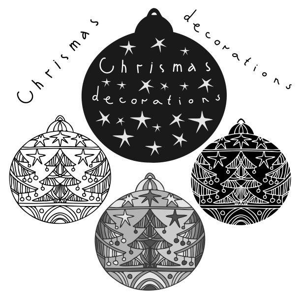 黑与白的隔离图片下载