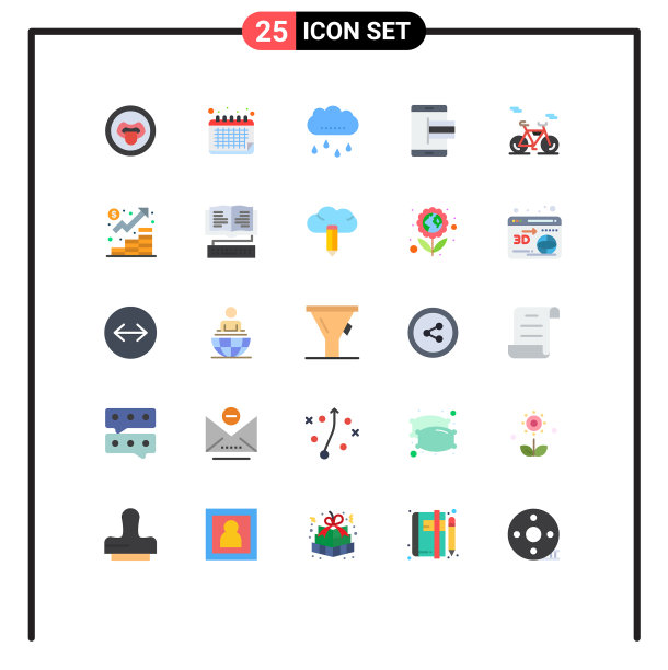 设置25平的颜色网格自行车在线图片下载