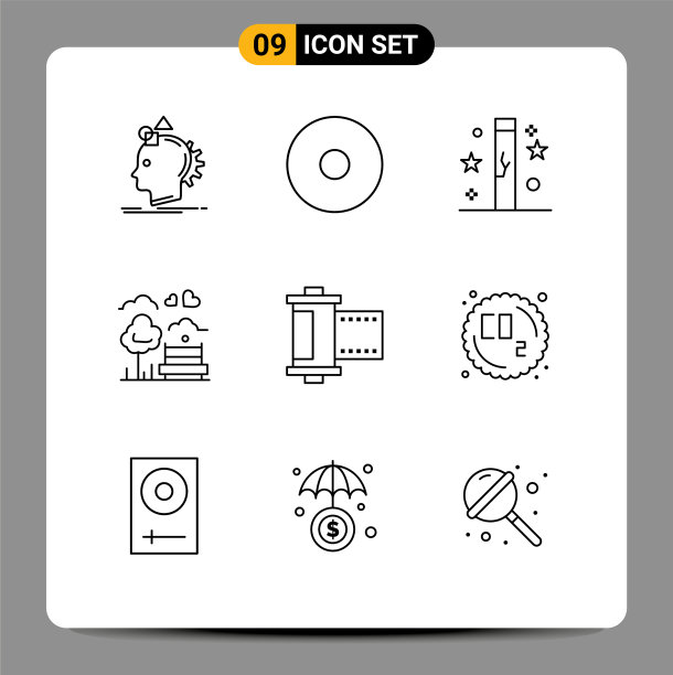 包9创意轮廓相机爱的一天图片下载