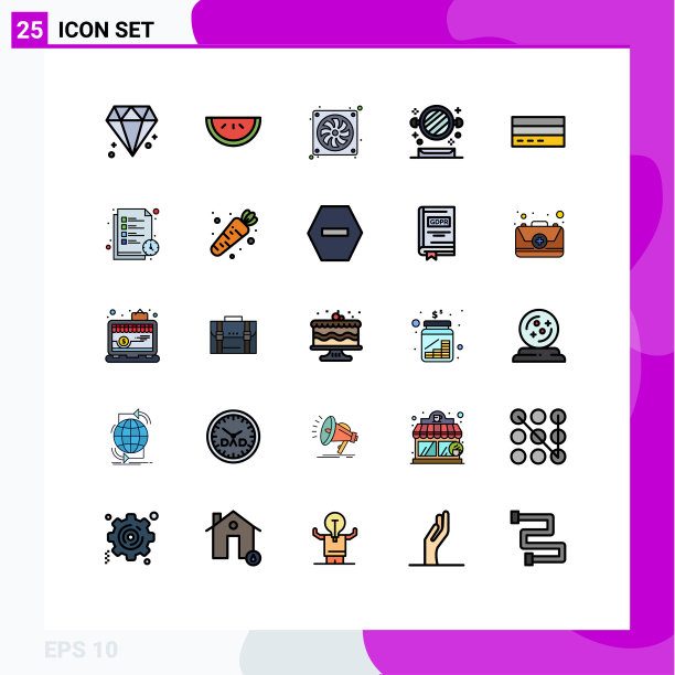 现代设置25填充线和平色图片下载