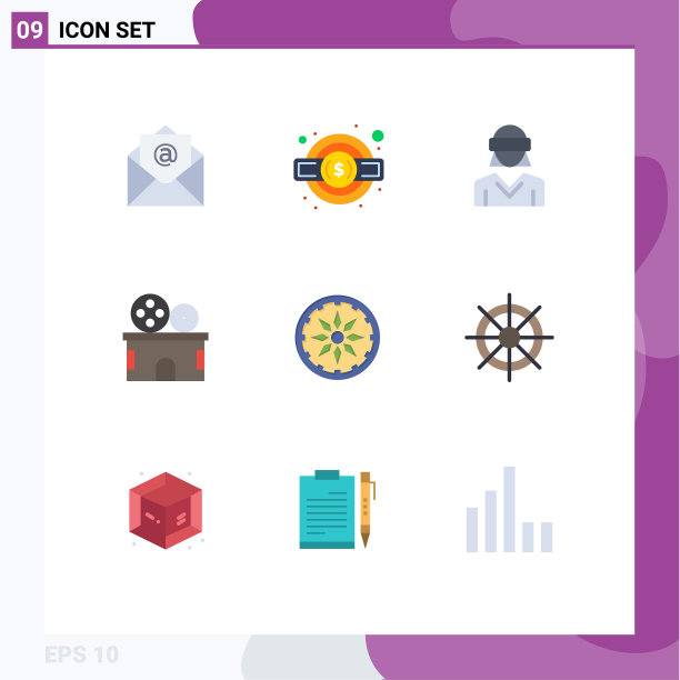 设置9平面颜色网格为国家票图片下载