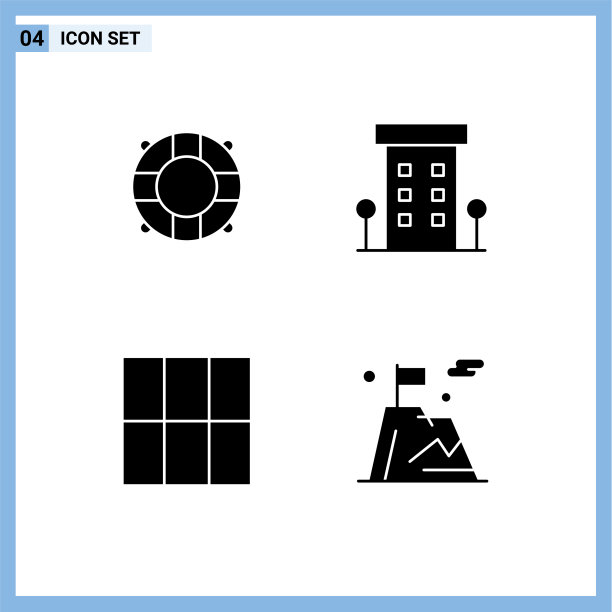 适用于网络和移动的通用实体符号图片下载