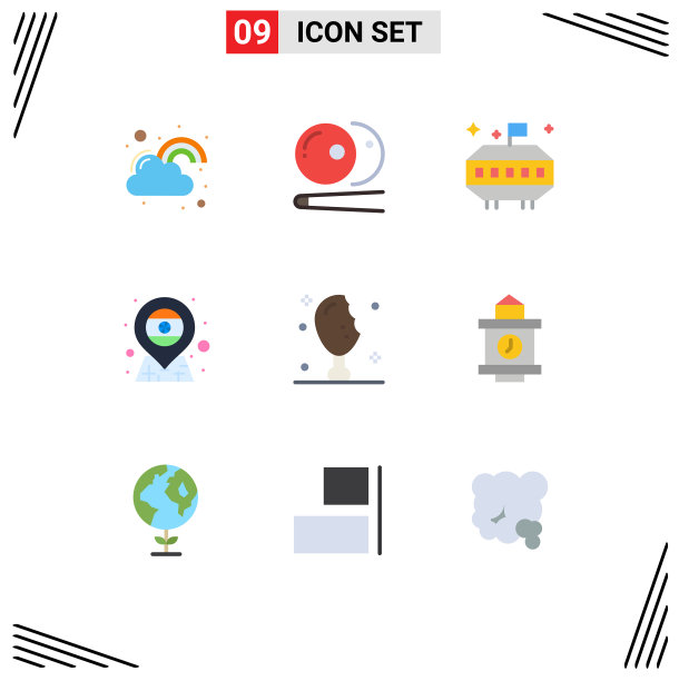 通用图标符号组9现代扁平图片下载