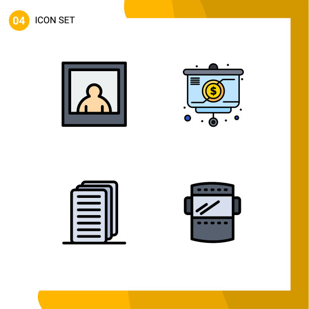 第四组填充线和平色标志图片下载