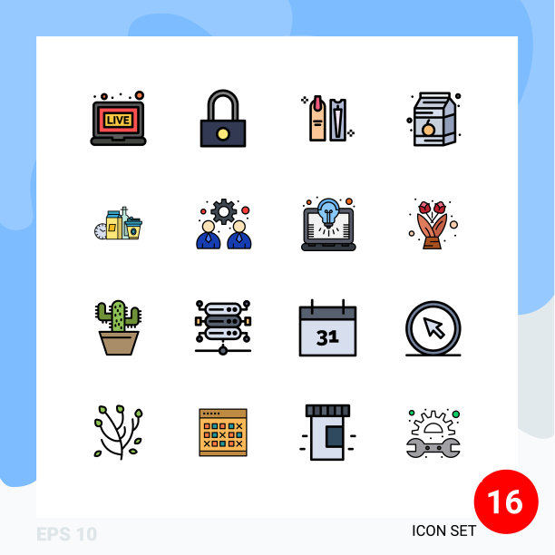 在网格上设置16条平色填充线图片下载