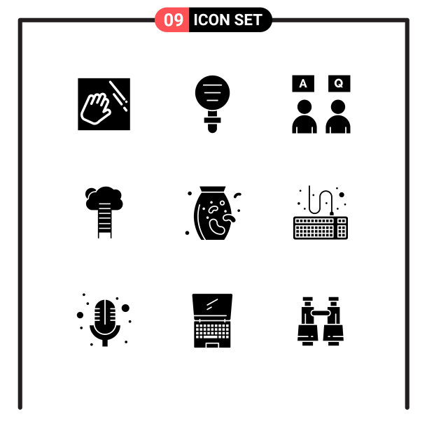 第九组为天堂而设的现代立体象形文字图片下载