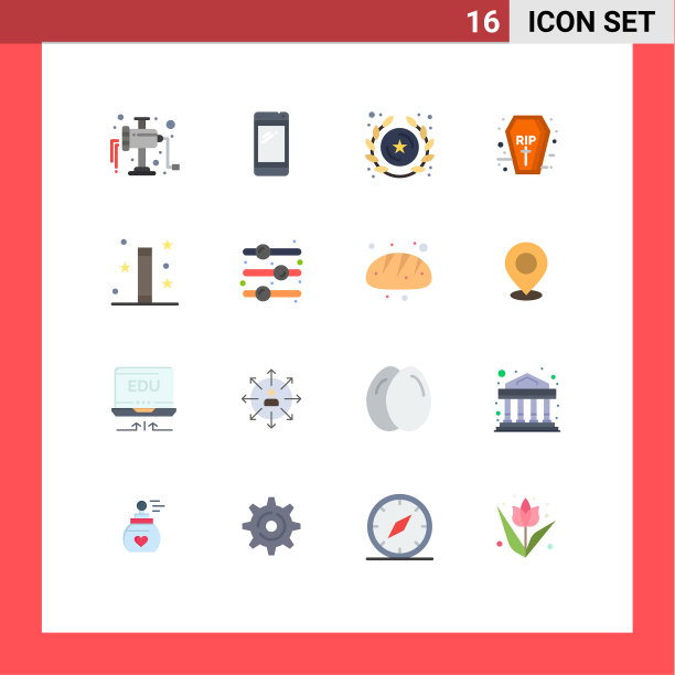 通用图标符号组16现代扁平图片下载