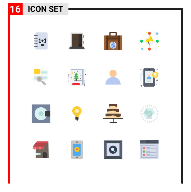 股票图标包16行符号和符号图片下载