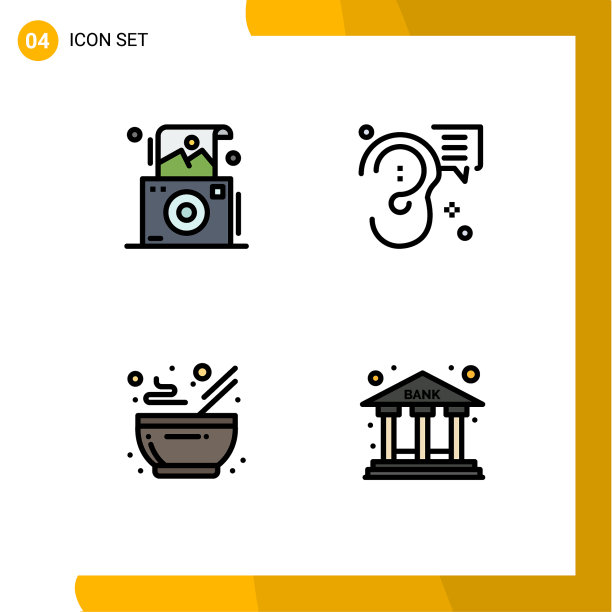 第四组填充线和平色标志图片下载