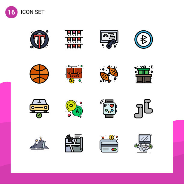 移动界面平色填充线设置16图片下载