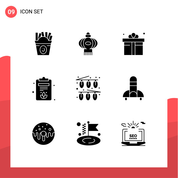 主题立体符号和可编辑符号的9种图片下载