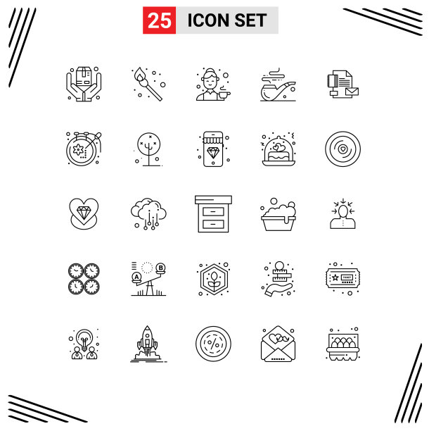 在网格上设置25行商业品牌图片下载