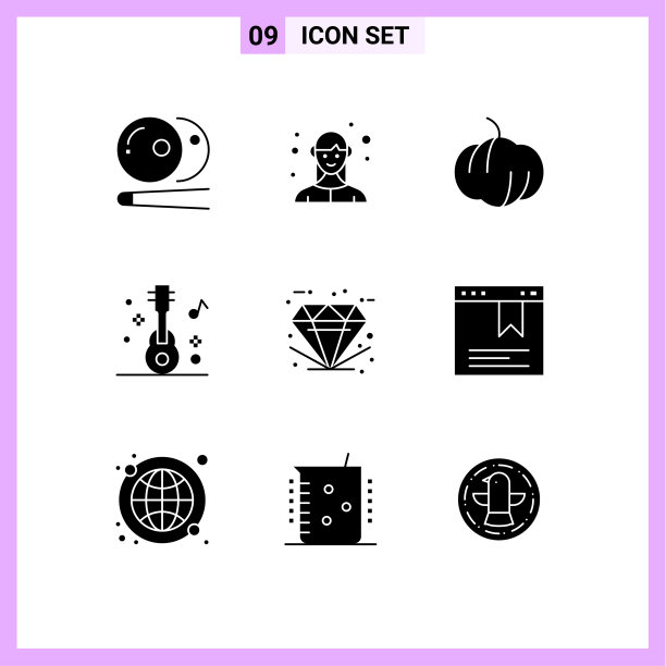 通用图标符号组9现代立体图片下载