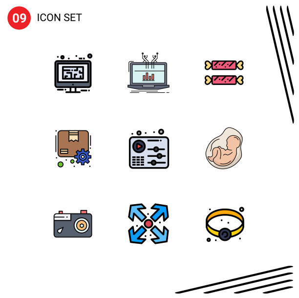 9 .用户界面填充线平色包的图片下载