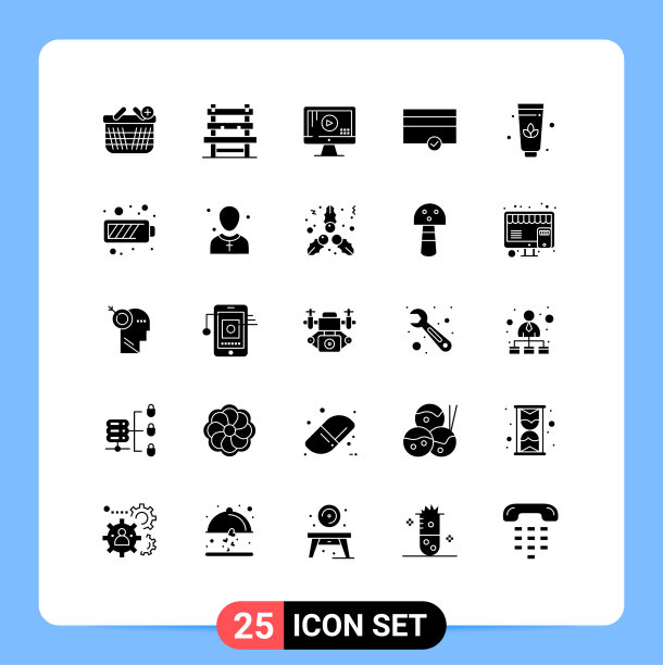 通用立体符号符号电池图片下载