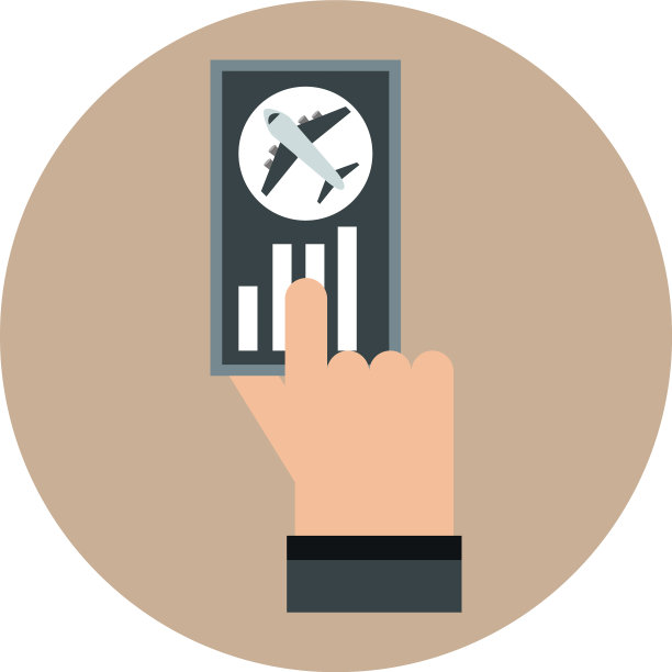 手拿机票运输机场旅行图片下载