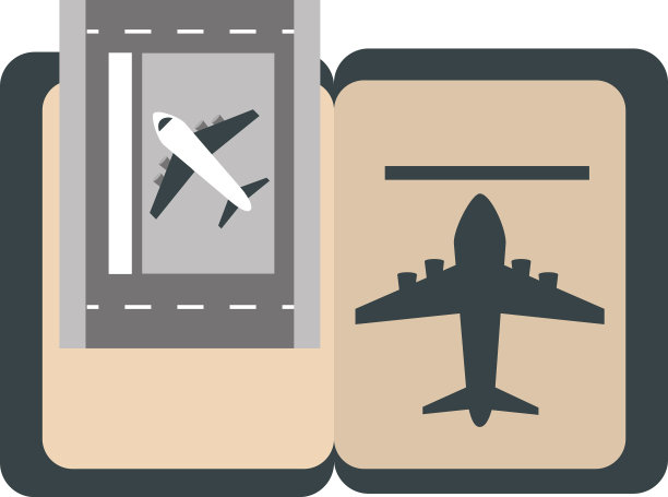 机场护照和机票旅游运输图片下载