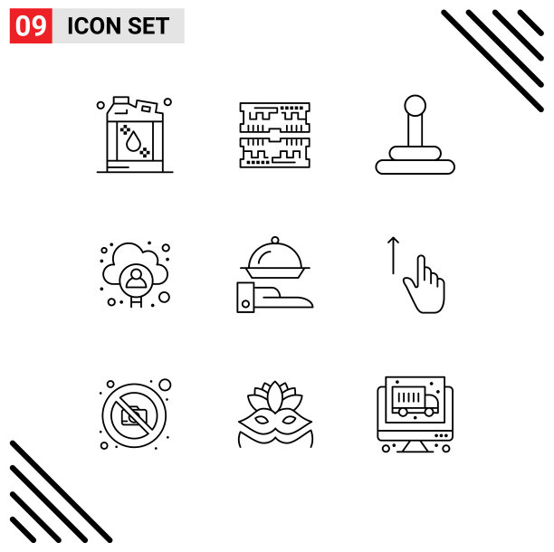 9 .适用于网页和手机的通用大纲图片下载