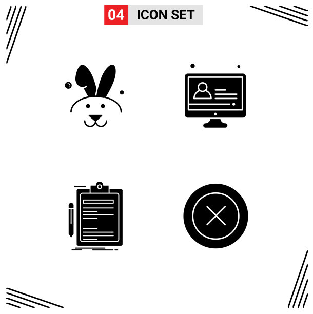 通用图标符号组4现代立体图片下载