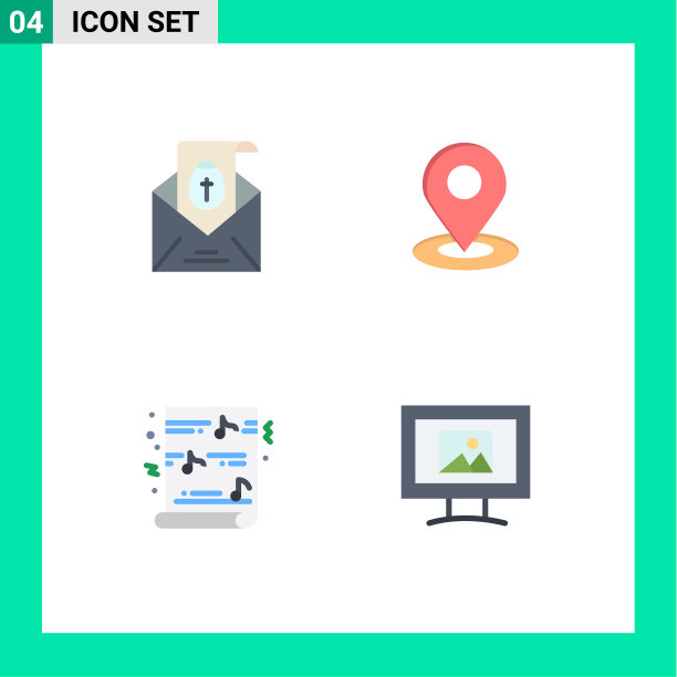 扁平图标包4通用符号按摩图片下载