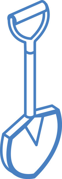 等距修理施工铲工具工作图片下载