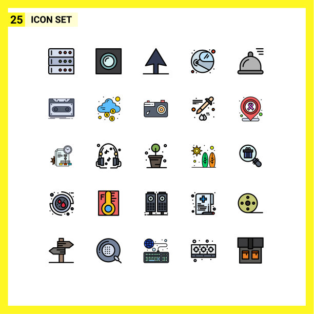 现代设置25填充线和平色图片下载