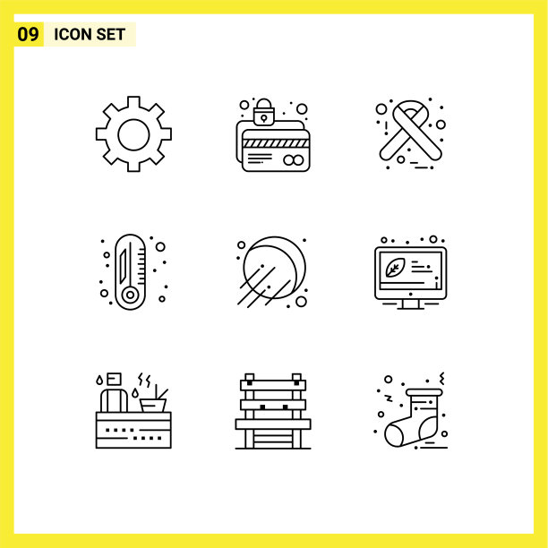 包9创意大纲太空温度计图片下载