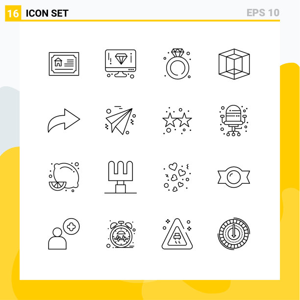 主题提纲和可编辑符号图片下载