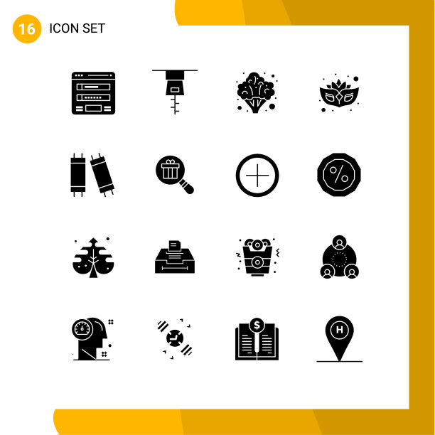 16 .通用立体象形符号符号图片下载