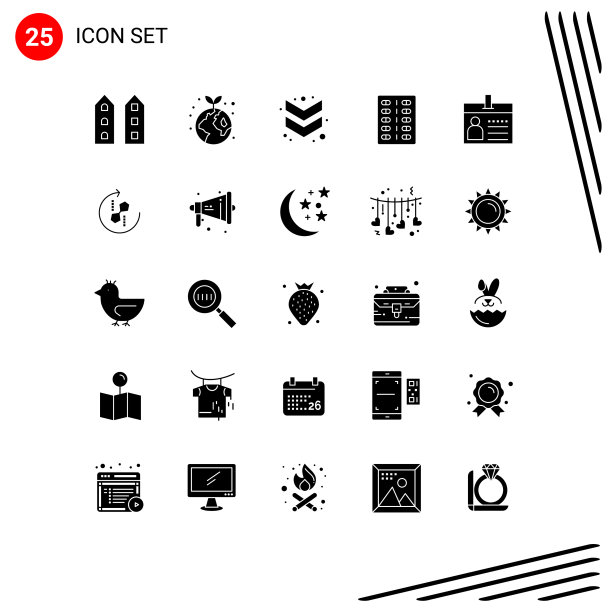 主题立体符号和可编辑符号的25个图片下载