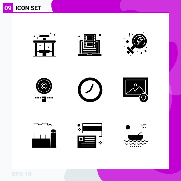 包9创造性固体雕刻时钟拥有者图片下载