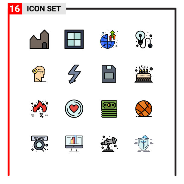 通用图标符号组16现代扁平图片下载