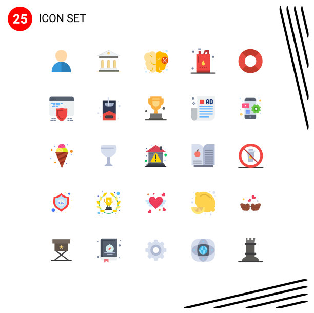 25平色概念的网站移动和图片下载