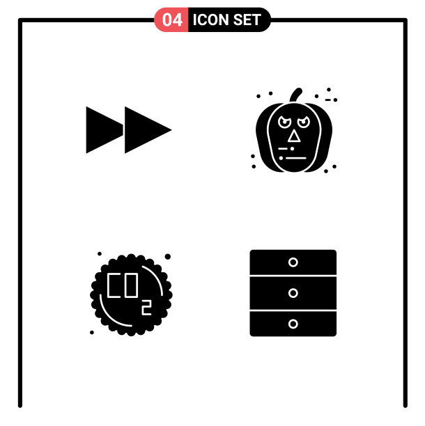 为前进设置商业固体符号包图片下载