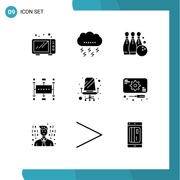 组9固体符号符号和符号图片下载