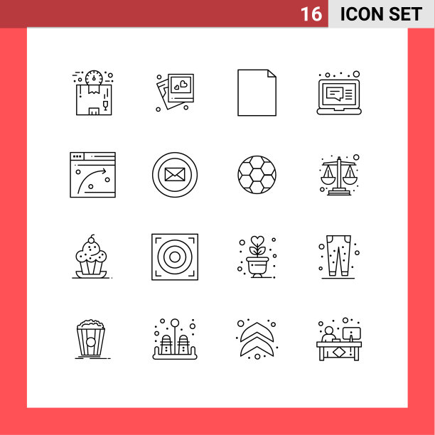 通用图标符号组16现代图片下载