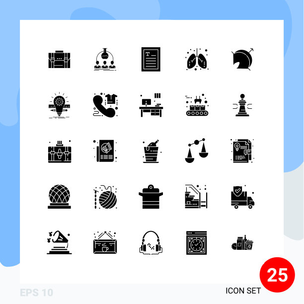 通用图标符号组25现代立体图片下载