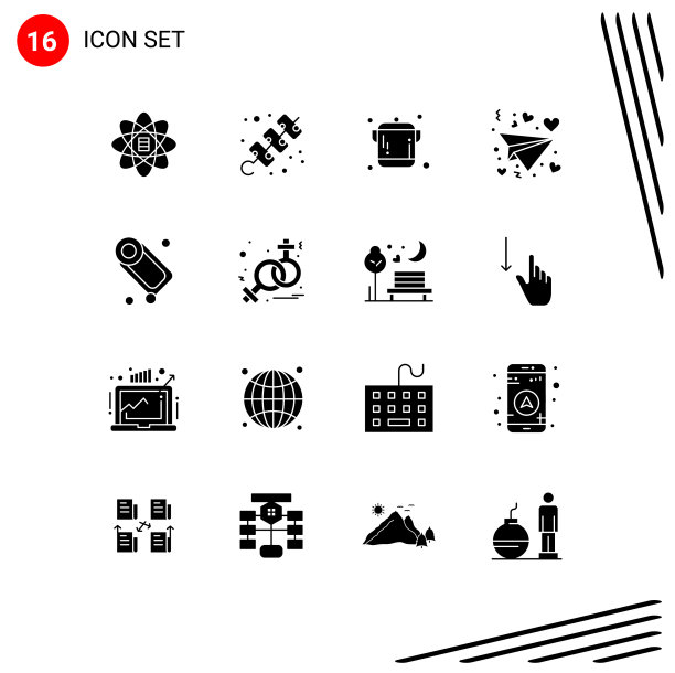 16通用立体符号符号皂图片下载