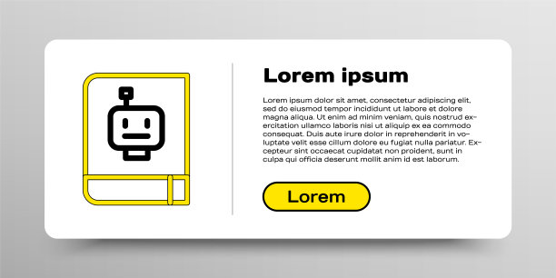 Line用户手动图标隔离在白色背景上。用户指南书。指令信号。在使用前阅读。色彩斑斓的轮廓的概念。向量图片下载