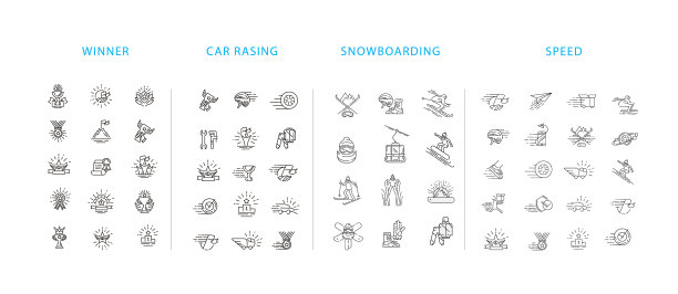 图标和标志获胜者和冠军速度图片下载