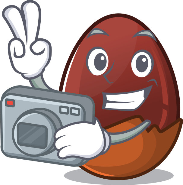 很酷的摄影师巧克力蛋性格与一个图片下载