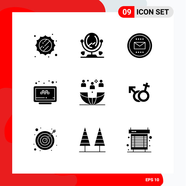 组9固体符号符号和符号图片下载