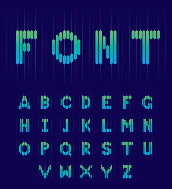 垂直行字体设置为您的标题海报图片下载